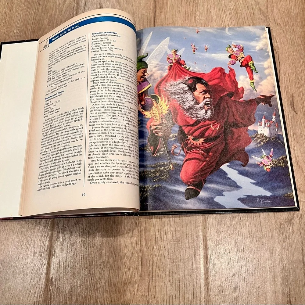 Advanced Dungeons & Dragons AD&D:‎ 2nd Edition Tome of Magic 2121 TSR Comic Book